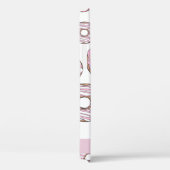 Patroon van donuts, roze donuts, ijs, Jouw naam Case-Mate iPhone Case (Achterkant / Rechts)