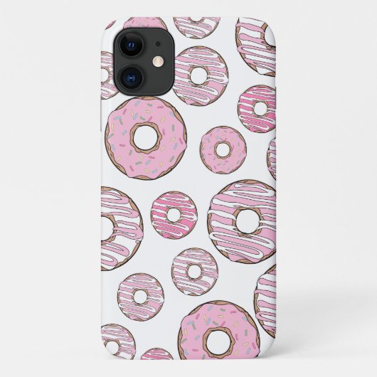 patroon van donuts, roze donuts, sproeten Case-Mate iPhone case (Achterkant)