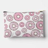 patroon van donuts, roze donuts, sproeten etui (Achterkant)