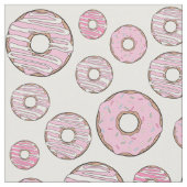 patroon van donuts, roze donuts, sproeten stof (Close Up)