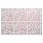 patroon van donuts, roze donuts, sproeten stof (Fat Quarter)