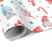 Patroon van Dwergen, Geschenken, Snoepjes Cadeaupapier (Rol Hoek)