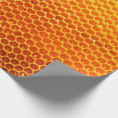 Patroon van een deel van de washoningraat van een  cadeaupapier (Hoek)