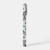Patroon van een dollarbiljet iPhone hoesje (Rechterkant)