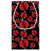 patroon van een schattig gevlekt vrouwtje klein cadeauzakje (Achterkant)