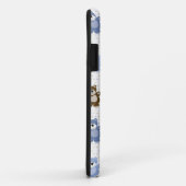 patroon van een speelgoed teddybeer Case-Mate iPhone case (Achterkant/rechts)