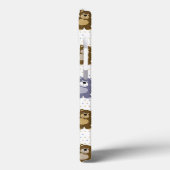 patroon van een teddybeer op speelgoed Case-Mate iPhone case (Achterkant / Links)