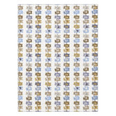 patroon van een teddybeer op speelgoed tafelkleed (Voorkant)