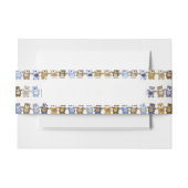 patroon van een teddybeer op speelgoed uitnodigingen wikkel (Voorkant Voorbeeld)