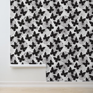 patroon van een vlinder behang