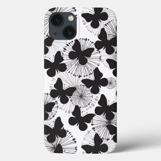 patroon van een vlinder Case-Mate iPhone case (Achterkant)
