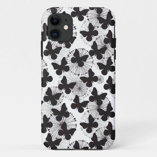 patroon van een vlinder Case-Mate iPhone case (Achterkant)