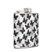 patroon van een vlinder heupfles (Rechts)