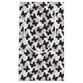 patroon van een vlinder klein cadeauzakje (Voorkant)