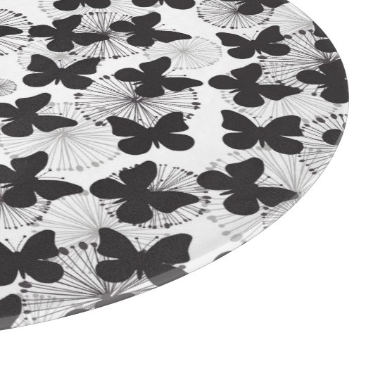 patroon van een vlinder snijplank (Hoek)