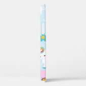 Patroon van eenhoorns, leuke eenhoorns, Jouw naam Case-Mate iPhone Case (Achterkant / Rechts)