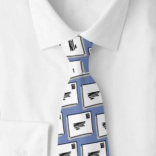 Patroon van enveloppen in een stijl van de Cartoon Stropdas