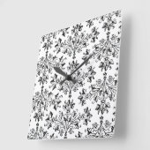  patroon van Floral Daisy Geen Numbers Klok (Hoek)