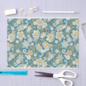  patroon van Floral Peacock Illustraties Tissuepapier (Craft)