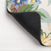 patroon van florale weefsels muismat (Hoek)