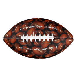 Patroon van footballs