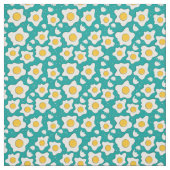 patroon van gebakken eieren stof (Swatch)