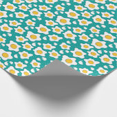 patroon van gebakken eieren Verpakkingspapier Cadeaupapier (Hoek)