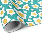 patroon van gebakken eieren Verpakkingspapier Cadeaupapier (Rol Hoek)