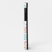 patroon van glimlachen Case-Mate iPhone case (Achterkant/links)