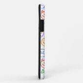 patroon van glimlachen Case-Mate iPhone case (Achterkant/rechts)