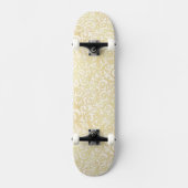 patroon van goudflorale bladeren persoonlijk skateboard (Voorkant)