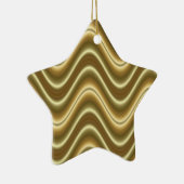 patroon van goudlijnen keramisch ornament (Rechts)