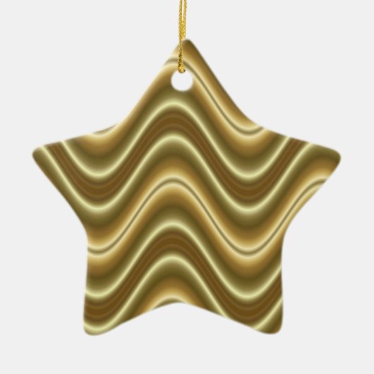 patroon van goudlijnen keramisch ornament (Voorkant)