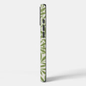 Patroon van groene bladrijke takken Case-Mate iPhone case (Achterkant / Links)