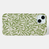Patroon van groene bladrijke takken Case-Mate iPhone case (Achterkant (horizontaal))