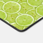 patroon van groene Limoen Bureaumat (Hoek)