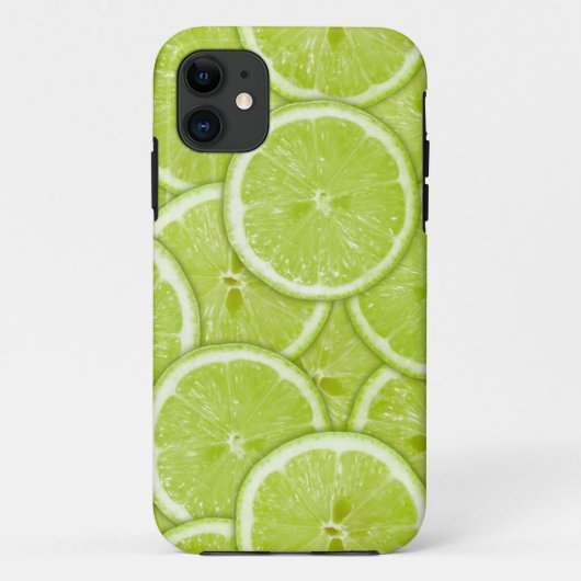 patroon van groene Limoen Case-Mate iPhone Case (Achterkant)