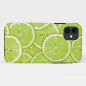 patroon van groene Limoen Case-Mate iPhone Case (Achterkant (horizontaal))