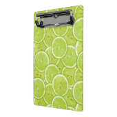 patroon van groene Limoen Mini Klembord (Angled2)