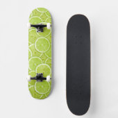 patroon van groene Limoen Persoonlijk Skateboard (Voorkant)