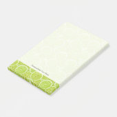 patroon van groene Limoen Post-it® Notes (Schuin)