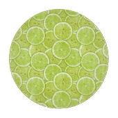 patroon van groene Limoen Snijplank (Voorkant)