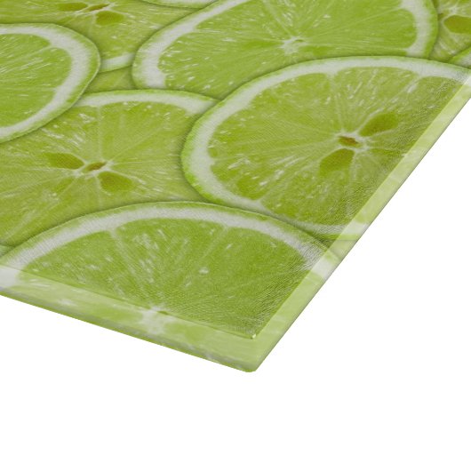 patroon van groene Limoen Snijplank (Hoek)
