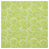 patroon van groene Limoen Stof (Swatch)