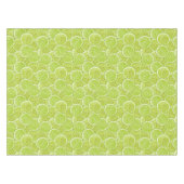 patroon van groene Limoen Tafelkleed (Voorkant (Horizontaal))