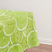 patroon van groene Limoen Tafelkleed (Voorbeeld)