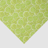 patroon van groene Limoen Tissuepapier (Detail)