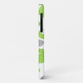 Patroon van groene olifanten, luifantennestelaars, Case-Mate iPhone case (Achterkant/links)