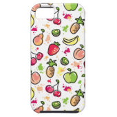 patroon van handgemaakte vruchten Case-Mate iPhone case (Achterkant)