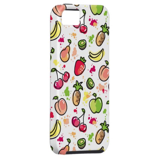 patroon van handgemaakte vruchten Case-Mate iPhone case (Back/Rechts)